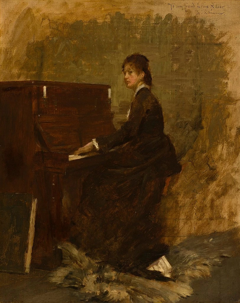 Donna al pianoforte - Toledo Museum of Art